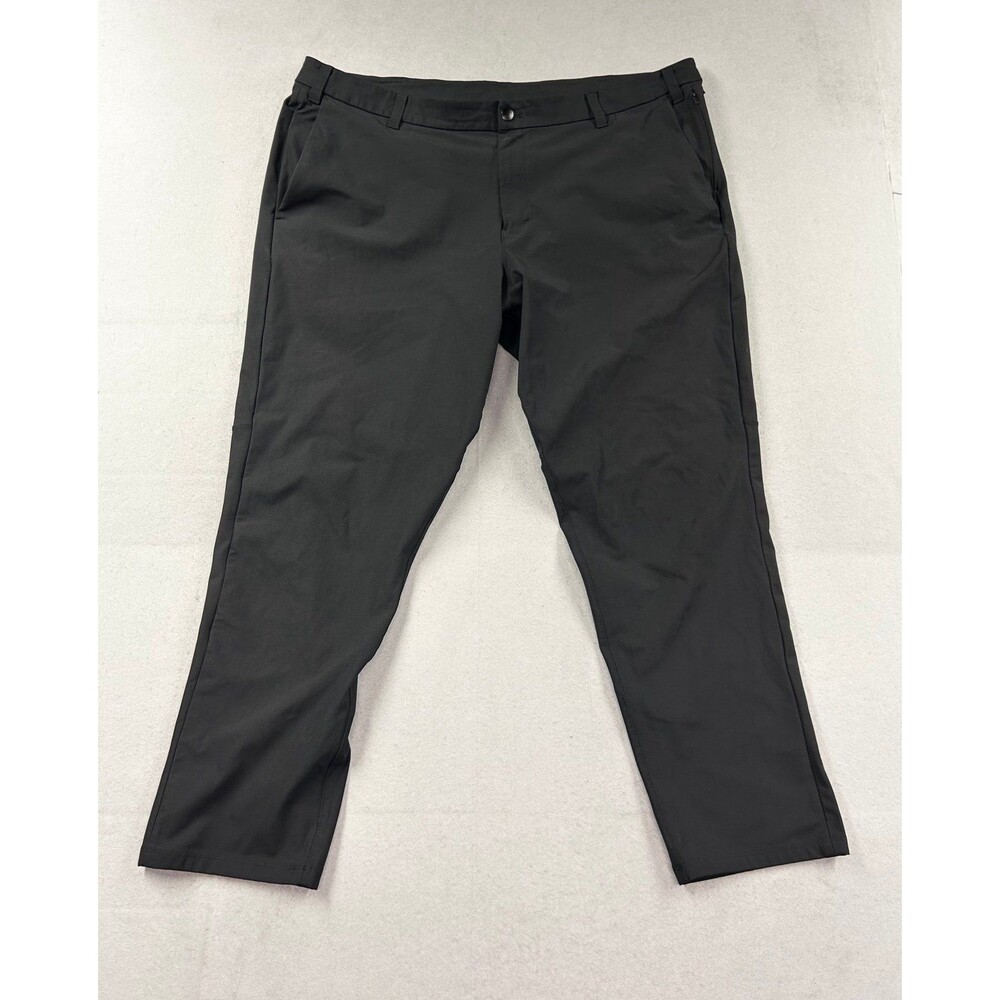 Lululemon Mens Black Commission Slim Pant Size 44 LM5975S